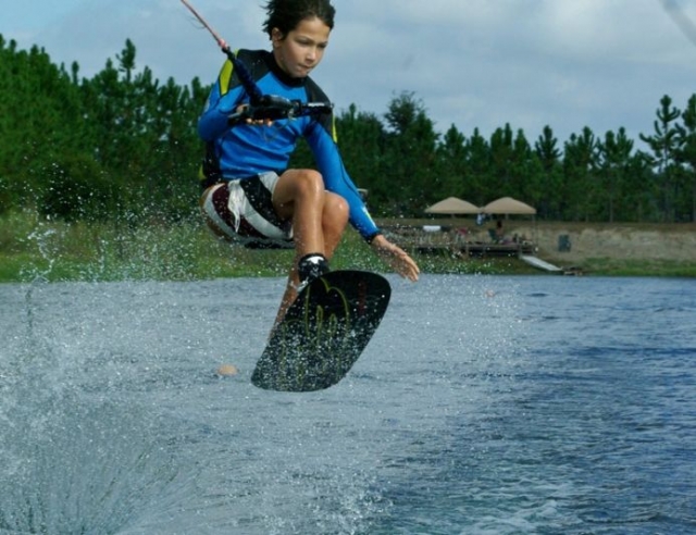  Wakeboard jumping at all ages 